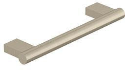 KLUDI VELA C Wannengriff chrom 300 mm – Wandmontage mit Befestigungsmaterial