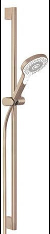 KLUDI DIVE Brause-Set Dive X 3S 900 mm Chrom – Handbrause mit 3 Strahlarten und 1600 mm Schlauch