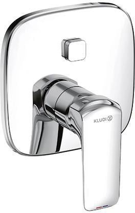 KLUDI AMEO UP-Wannenfüll- und Brause-Einhandmischer Push chrom