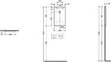 KLUDI LUMA LED-Spiegel 60x60 cm mit Entfeuchter – 6000 K, 980 Lumen, rund