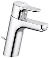 KLUDI PURE & EASY Waschtisch-Einhandhebelmischer 100 mit Metall-Ablaufgarnitur, chrom