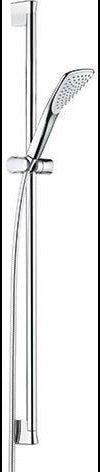 KLUDI FIZZ 1S Brause-Set mit Wandstange 900 mm chrom – Handbrause mit Kalkschnellreinigung