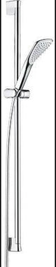 KLUDI FIZZ 1S Brause-Set mit Wandstange 900 mm chrom – Handbrause mit Kalkschnellreinigung
