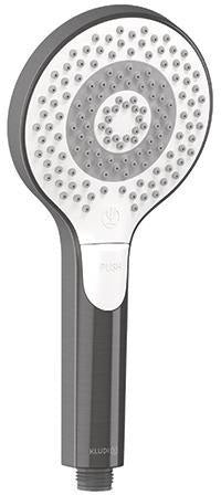 KLUDI DIVE X 3S Handbrause chrom – 3 Strahlarten & Kalkschnellreinigung, 15 l/min, G1/2
