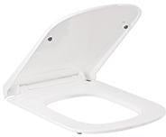 KLUDI RESA S WC-Sitz mit Soft-Close und Schnelllösefunktion in Weiß Glänzend