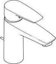 KLUDI PURE & SOLID Waschtisch-Einhandmischer 100 DN 15 mit Metallablaufgarnitur, chrom