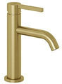 KLUDI NOVA FONTE Pura Waschtisch-Einhandmischer 75 Brushed Gold – 1-Loch, 4,5 l/min