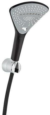KLUDI FIZZ Wannen-Brause-Set 3S mattschwarz/chrom – 3 Strahlarten, 1250 mm Schlauch