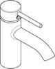 KLUDI BOZZ Waschtisch-Einhandmischer 75 mm SmartStart, ohne Ablaufgarnitur, chrom