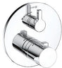 KLUDI NOVA FONTE Feinbau-Set für Unterputz-Brause-Thermostatarmatur, chrom