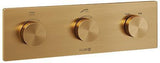 KLUDI PushTronic Elektronisches Unterputz-Thermostat mit Feinbauset Chrom