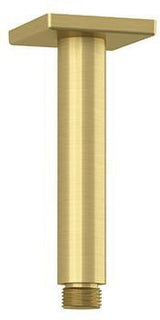 KLUDI A-QA Deckenauslass 150 mm eckige Rosette chrom – DN 15, G 1/2