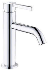 KLUDI NOVA FONTE Pura Waschtisch-Einhandmischer 100 SmartStart mit Push-Open Ablaufventil, Chrom