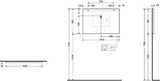 KLUDI LUMA LED-Spiegel 60x60 cm mit Entfeuchter – 6000 K, 980 Lumen, rund