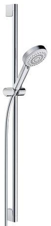 KLUDI DIVE S Brause-Set 3S 900 mm Chrom – Handbrause mit 3 Strahlarten & Kalkschnellreinigung