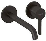 KLUDI NOVA FONTE Pura Waschtisch-Wand-Einhandmischer 220 Brushed Gold