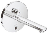 KLUDI ZENTA SL E UP-Wandarmatur – Elektronische Waschtischarmatur mit Infrarot-Sensor, 240 mm Ausladung, Chrom