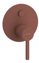 KLUDI NOVA FONTE Aufputz-Wannen- und Brause-Einhandmischer Push & Switch Matt Dove