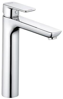 KLUDI PURE & STYLE Waschtisch-Einhandhebelmischer DN 10 mattschwarz – 1-Loch Montage, ohne Ablaufgarnitur