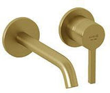 KLUDI NOVA FONTE Pura Waschtisch-Wand-Einhandmischer 180 Brushed Gold