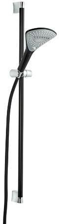 KLUDI FIZZ 3S Brause-Set mit Wandstange 900 mm chrom – Handbrause mit 3 Strahlarten