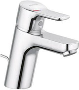 KLUDI PURE&EASY SmartStart Waschtisch-Einhandmischer 70 DN 15 mit Metall-Ablaufgarnitur chrom