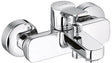 KLUDI PURE & EASY Wannenfüll- und Brause-Einhandmischer, eigensicher, chrom