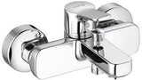 KLUDI PURE & EASY Wannenfüll- und Brause-Einhandmischer, eigensicher, chrom