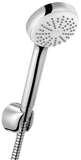 KLUDI LOGO 1S Wannen-Brause-Set mit Schlauch chrom – Antikalksystem, 1250 mm