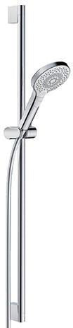 KLUDI DIVE Brause-Set Dive X 3S 900 mm Chrom – Handbrause mit 3 Strahlarten und 1600 mm Schlauch