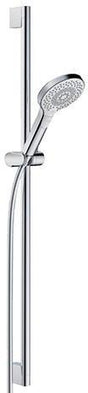 KLUDI DIVE Brause-Set Dive X 3S 900 mm Chrom – Handbrause mit 3 Strahlarten und 1600 mm Schlauch
