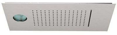 KLUDI ASANA Kopfbrause 60x30 mit Waterfall, SummerRain und AmbienceLight in Chrom