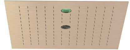 KLUDI ASANA Kopfbrause 44x44 cm SummerRain AmbienceLight Chrom – Deckenmontage, Antikalk