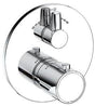 KLUDI ZENTA SL Unterputz-Thermostatarmatur für Wanne & Brause, chrom, mit Funktionseinheit