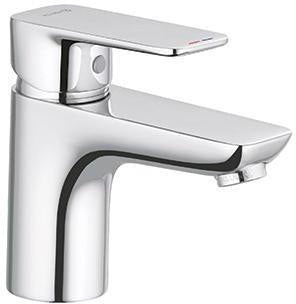 KLUDI PURE&STYLE Waschtisch-Einhandhebelmischer 75, chrom, ohne Ablaufgarnitur, 5 l/min