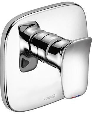 KLUDI AMBA UP-Brause-Einhandmischer Feinbau-Set chrom – Unterputz-Duscharmatur