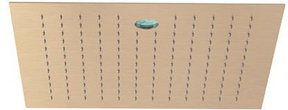 KLUDI ASANA Kopfbrause 44x44 cm SummerRain AmbienceLight Chrom – Deckenmontage, Antikalk