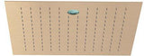 KLUDI ASANA Kopfbrause 44x44 cm SummerRain AmbienceLight Chrom – Deckenmontage, Antikalk