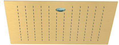 KLUDI ASANA Kopfbrause 44x44 cm SummerRain AmbienceLight Chrom – Deckenmontage, Antikalk