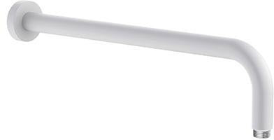 KLUDI A-QA Brausearm 250 mm Chrom – starrer Wand-Brausearm mit Rosette