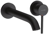 KLUDI BOZZ Waschtisch-Einhandmischer Unterputz 2-Loch chrom Ausladung 230 mm