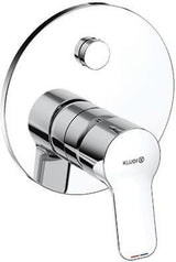 KLUDI PURE&EASY Unterputz-Wannen- und Brause-Einhandmischer mit Push-Funktion, Chrom