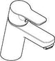 KLUDI PURE&EASY Waschtisch-Einhandmischer 70 DN 15 Niederdruck Chrom – 1-Loch-Montage