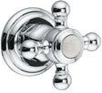 KLUDI 1926 Unterputzventil Feinbau-Set Chrom – Kreuzgriff, variable Einbautiefe, DN 15/DN 20