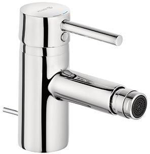 KLUDI BOZZ Bidet-Einhandmischer mit Zugstangen-Ablaufgarnitur, chrom