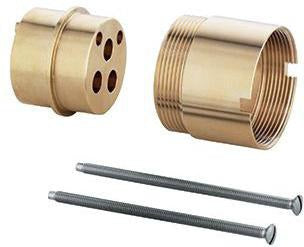 KLUDI UP-Verlängerung Logo 30mm für 38624/38625 Wafü chrom – Ersatzteil