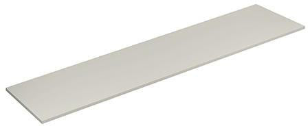 KLUDI ICOS Deckplatte 220,8 cm mattweiß – MDF Abdeckplatte für Badmöbel