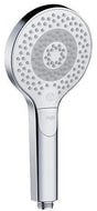 KLUDI DIVE X 3S Handbrause chrom – 3 Strahlarten & Kalkschnellreinigung, 15 l/min, G1/2