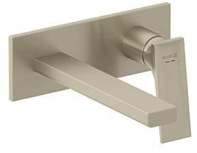 KLUDI DECUS 2-Loch-Wand-Einhandmischer 210 mm Feinbau-Set Chrom – Unterputz-Armatur