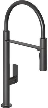 KLUDI-QORD Spültisch-Einhandmischer mit flexiblem, abnehmbarem Auslauf in Chrom
